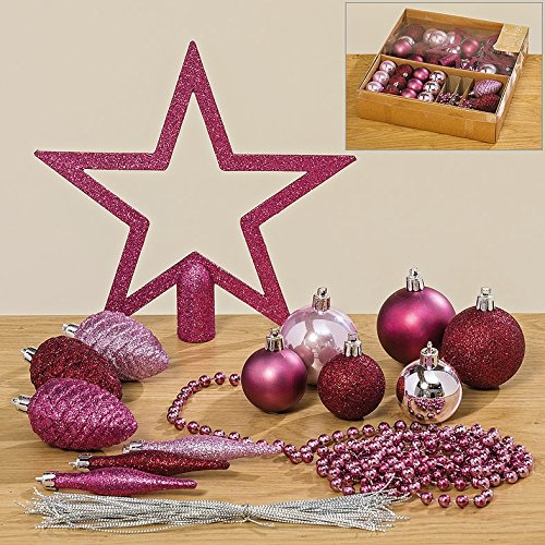 BOLTZE 1007252 Hänger Kugel 50tlg. pink