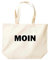 Shirtinstyle Beutel, Moin Heimat Küste Tasche Großer Beutel, Grosse Einkaufstasche, Natur