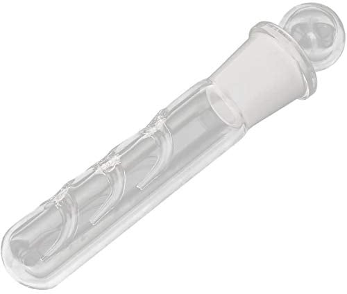 POFET Kristallglas Planaria Falle Wurm Fangstift Shrimp Leeches Catcher - Transparent, Planarienfalle, 3 Loch Klarglas Glas Planaria Trap Acryl Falle für Fisch Tank Aquarium Wurm Catcher Trap
