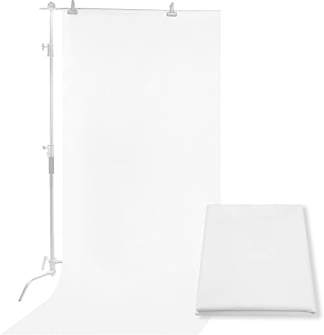 Selens 4x1,7M Diffusor Stoff Nylon Seide Weiß Diffusion Nahtloser Lichtmodifikator für Fotografie Beleuchtung, Softbox und Lichtzelte