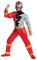 Disguise Officiel - Déguisement Power Rangers Enfant, Dino Fury, Rouge Costume Power Rangers, Taille S
