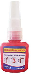 ATMOSFIX RACCORDEMENT A FROID CUIVRE ET LAITON - ATMOS PRODUCTS 5114 - Cette résine permet de raccorder simplement des tuyaux de cuivre et des embouts en laiton