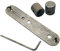 Guyker Relic Control Plate with 2 Potentimeter Knobs with 6mm dia. Shaft Pots Compatible with Tele TL Telecaster Guitar