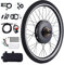VIRIBUS Kit Bicicleta Electrica 26'' 36V 500W con Pantalla LCD y Sistema Pas para Rueda Trasera Kit de Conversión de Bicicleta Eléctrica