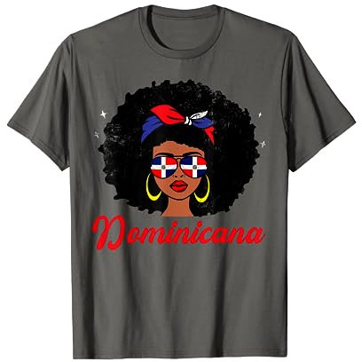 Dominicana T-Shirt Dominican Girl Republica Dominicana T-Shirt