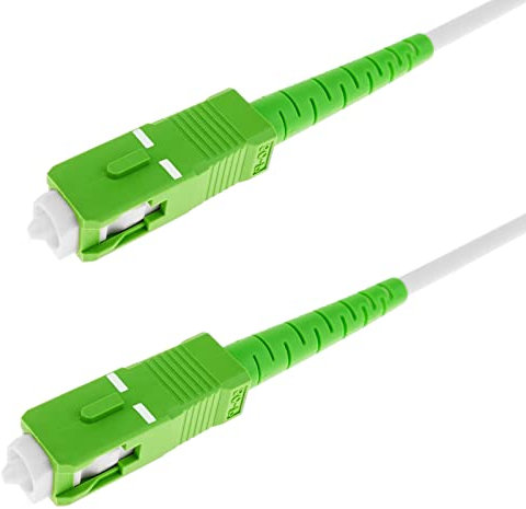 CableMarkt - Cable Fibra Óptica Blindado SC/APC - SC/APC Monomodo Simplex 9/125 µm 5 m