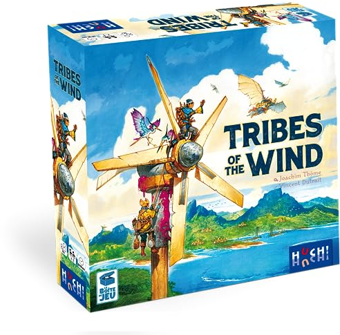 HUCH! Tribes of The Wind Strategiespiel, für 2 bis 5 Spieler