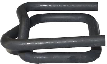 kaiserkraft | Verschlussklemmen | phosphatiert | für Komposit- | PET-Kraftband | Breite 16 mm | VE 1000 Stk