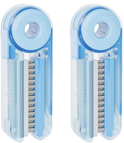 Shienfir 2Pcs 4 in 1 Cup Lid Gap Cleaning Brush Set, Multifunctional Insulation Bottle Cleaning Tools, Tiny Silicone Cup Holder Cleaner for Milk Bottles, Cup caps, nozzles Blue