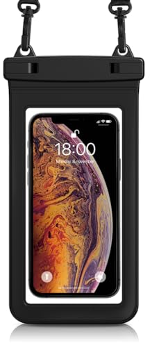 KYG Funda impermeable para teléfono móvil subacuática IPX8, funda impermeable para natación, funda impermeable para iPhone 15, 14, 13, 12 Pro Max Plus, Sumsung, smartphone de hasta 7,2 pulgadas