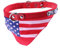 INOOMP Modischer Hundeschal Halsband Dreieckiges Druckdesign Hundehalstuch Xs