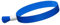 Lapyyne 100 StüCk Stoff-Event-ArmbäNder, Farbige ArmbäNder für Veranstaltungen, für Leichtes Konzert-Armband (Blau)