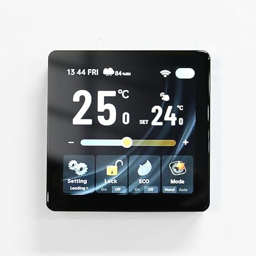 WiFi Smart Termostato Caldaia a Gas/Acqua Riscaldamento-Programmabile Termostati WiFi per la Casa Termostato Digitale Telecomando Compatibile con Alexa Google Home 3A