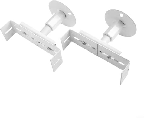 Besttoolifes Soportes de suelo para radiador, patas de radiador de aluminio ajustables de 8 a 13 cm de altura, resistentes a la niebla de sal para radiadores de hierro fundido, color blanco, paquete