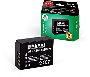 Hähnel HL F126 Li-Ionen Ersatzakku Typ Fuji NP-W126 für HS30XR/X-Pro1