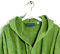 Caleffi Minorca Accappatoio con Cappuccio, Cotone, Verde, XL, 26707