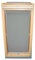 Hochwertiges Abdunkelungsrollo Rollo für Velux DKL/RHL-EP GGL,GPL,GHL,GTL,GXL,GDL F06 grau // Verdunkelungsrollo/Verdunkelungs-Rollo/Fensterrollo