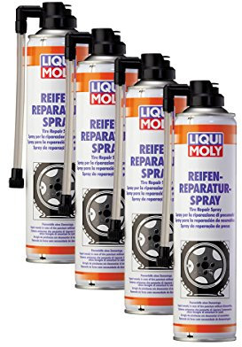 Liqui Moly 4X 3343 Reifen-Reparatur-Spray PannenHilfe 500ml