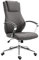 SVITA Mellow Bürostuhl Ergonomischer Schreibtischstuhl höhenverstellbar Drehstuhl Armlehnen Racing-Stuhl Chefsessel Stoff Dunkelgrau