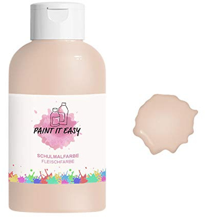 PAINT IT EASY Bastel- und Schulmalfarbe, 1000ml, Fleischfarbe