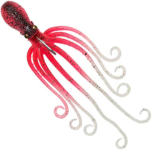Savage Gear 3D Octopus - Gummiköder, Farbe:UV Pink Glow, Länge/Gewicht:10cm / 35g