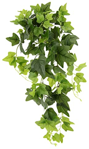 Flair Flower Efeuhänger Efeu Ranke Girlande Unechte Hängend Busch Hänger Pflanze Grünpflanze Hängepflanze Rankende Pflanzenampel Zimmerpflanze Kletterpflanze Efeuranke,ca. 80x28x26 cm