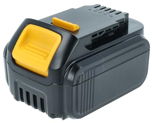 EXTENSILO Battery compatible with Dewalt DCK232C2 (DCD735 + DCL030), DCH143N, DCJ069C1, DCJ069 Power Tools (6000 mAh, Li-Ion, 14.4 V)