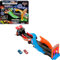 Mattel Disney and Pixar Cars Glow Racers Launch ‘N Criss-Cross Playset with 2 Glow-in-the-Dark Toy Cars Including Lightning McQueen & Jackson Storm, HPD80