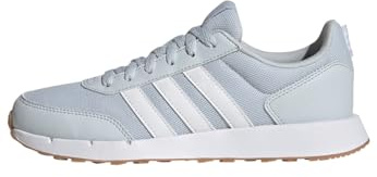 adidas Damen Run 50S Shoes, Halo Blue/Cloud White/Gum, 40 EU