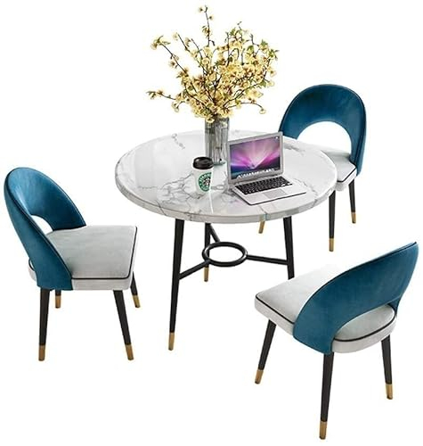 Sala de recepción de conferencias Mesa de Centro con Silla, Mesa de recepción y Silla combinación Moderna pequeña Mesa Redonda Comedor sofá Asiento Silla Oficina salón de Ocio Hotel cafeterí