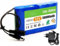 SSCYHT 3S2P 12 V 50000 mAh Lithium-Akku, Ersatz-Li-Ionen-Akku, 12 Volt, 50 Ah, wiederaufladbare Batterien mit BMS-Schutzplatine + Ladegerät