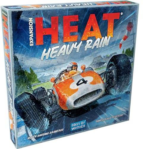 Days of Wonder Heat - Heavy Rain Expansion (DOW9102) für 7 Spieler ab 12 Jahren