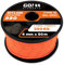 GO!elements 50m Paracorde en Ficelle Nylon - 4mm Paracorde 550 Typ III Corde - approprié en Fil de Peche Nylon, Filet éthologique, etc. | Max. 250kg, Coleur: Orange réfléchissant
