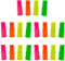Niuhong 20 Pcs Sonajeros Fiesta Multicolores Silbatos Hacer Ruido Tubo Plástico Divertido Pipa Tocando Juguetes Musicales Regalos Niños Carnaval Fiesta Cumpleaños Color Aleatorio