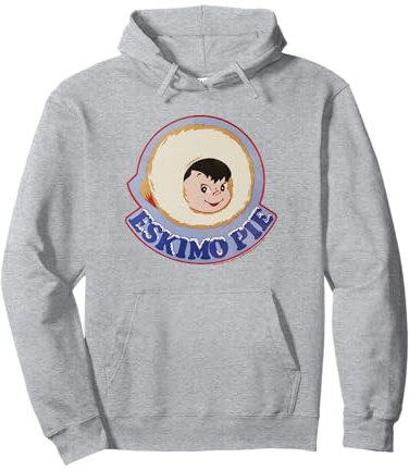 Eskimo Pie Barres de crème glacée Vintage Esquimo Personnage Sweat à Capuche
