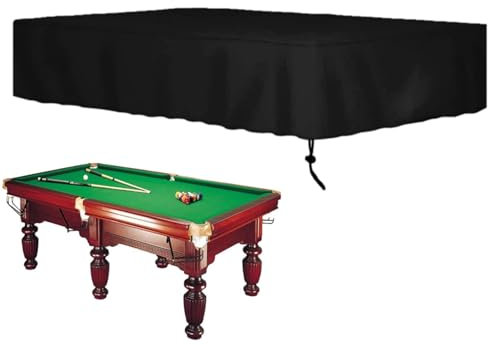 Pool Table Cover - Pool Table Cloth | Pool Table Cover 7ft To 9fT | Waterproof 210D Oxford Cloth Heavy Duty Tearproof Dust Cover Dustproof Pool Table Cover For Protecting Felt Billiard Felt