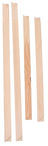 Sewroro 40x50cm Solid Wooden Oil Painting Canvas Frame Set DIY Arts Accessory for Artists and Craft Enthusiasts, Natural Wood Material Stretcher Bars for Canvas Prints and Wall Art