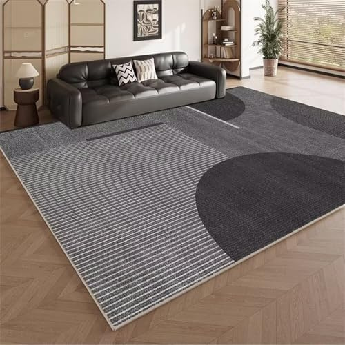 KANBUN Out Door Rug Prayer Small 160x240CM Carpets For Living Room Sale Gray Black modern striped carpet Bedroom Kids
