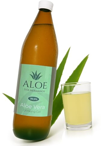 Aloe Vera Saft | Aloe Vera Naturprodukt | Saft mit hohem Aloverose Gehalt | 1000ml - 1er Pack