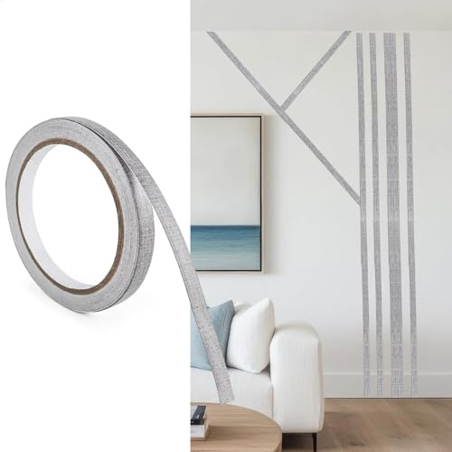 Garniture Murale Bande de Chant Moulure décorative Moulures Adhesive protection angle mur baguette, Moulure Décorative Autoadhésive Bord de Papier Peint Carrelage Miroir Mur Plafond, 1 cm × 10 m