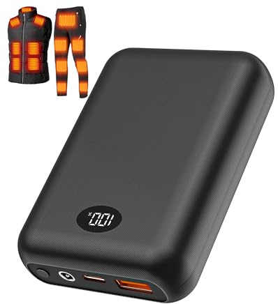 Veauney 16000mAh Battery Pack for Heated Clothing
