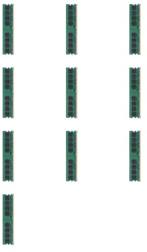 Vjsujehgy 10X Memoria RAM DDR4 4 GB 2133 MHz Memoria Desktop 288 Pin DIMM RAM PC4 17000 Memoria RAM per Desktop