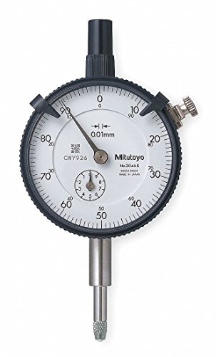 Mitutoyo 2046S Dial Indicator Flat Back