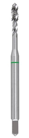 RUKO 266038UNF - Macho de roscar para máquinas UNF ~ DIN 371HSSE-Co 5, rectificado - Tipo C, 3/8