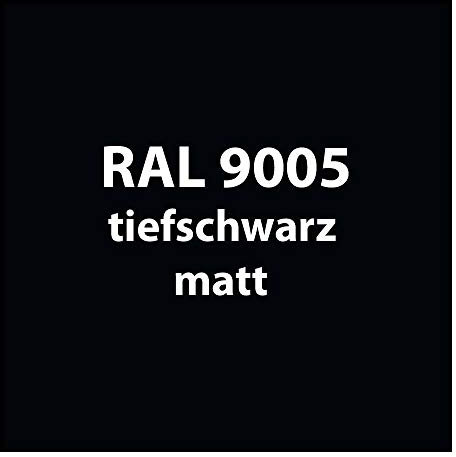 Tupflack 50 ml (RAL 9005 tief-schwarz matt)