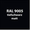 Tupflack 50 ml (RAL 9005 tief-schwarz matt)
