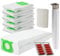 SPARES2GO Stoffbeutel- und Filter-Kit für hohe Filtration, kompatibel mit Sebo X4, X4 Extra Staubsauger (Packung mit 10 Beutel- und Filter-Kits + 10 Lufterfrischer