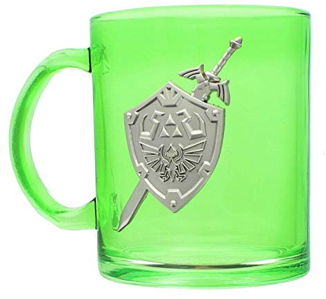 ZELDA GLASS COFFEE MUG