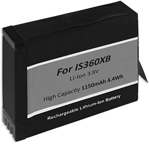 Ersatz-Akku kompatibel zu CINOXBT, CINOXBT/A für Insta360 One X 360 Action Cam [Li-Ion / 1150mAh / 3.8V]