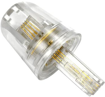 Conext Link Telephone Handset Phone Coil Cord Swivel Twist Top Untangle Detangler RJ11 4P4C (33340)